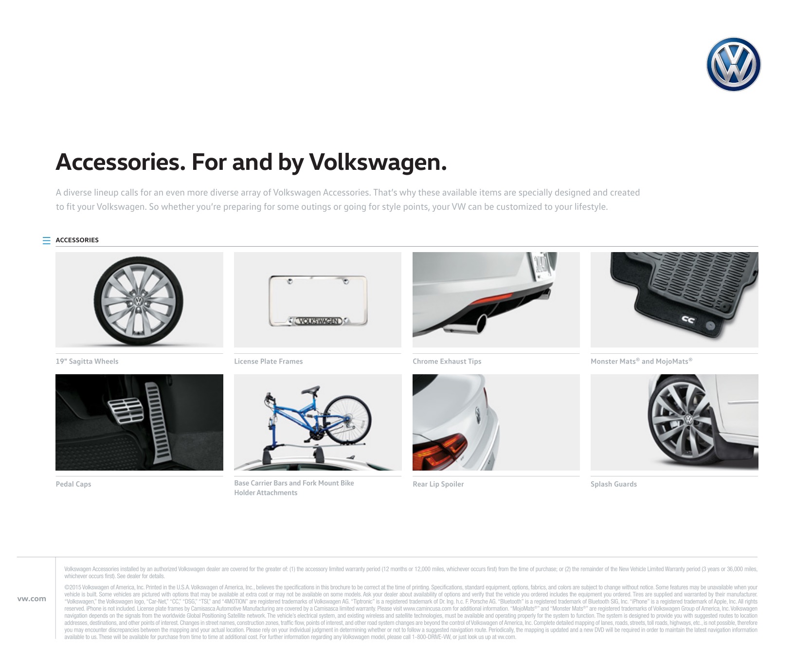 2016 VW CC Brochure Page 9